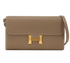 Constance To Go In Epsom Taupe, &pound;5,900, Handbags, Taupe, Leather, Front view
